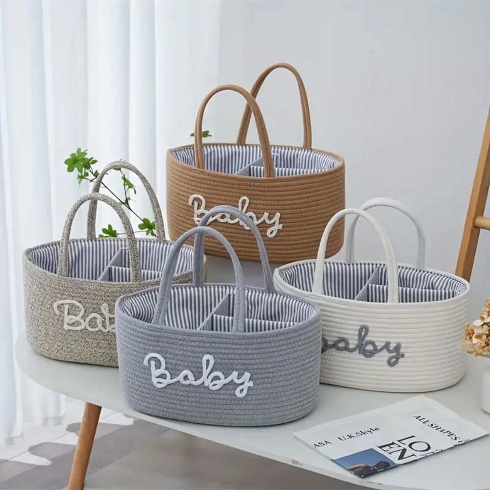 Cotton Rope Baby Caddy Organiser – Casa Beyond