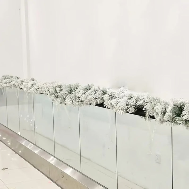 Holiday Frosted Christmas Garland