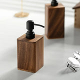 Walnut Aura Lotion & Soap Dispenser