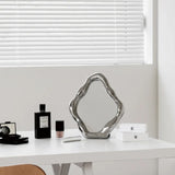 Wave Sculptural Tabletop Mirror