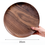 Handcrafted Walnut Wood Plate