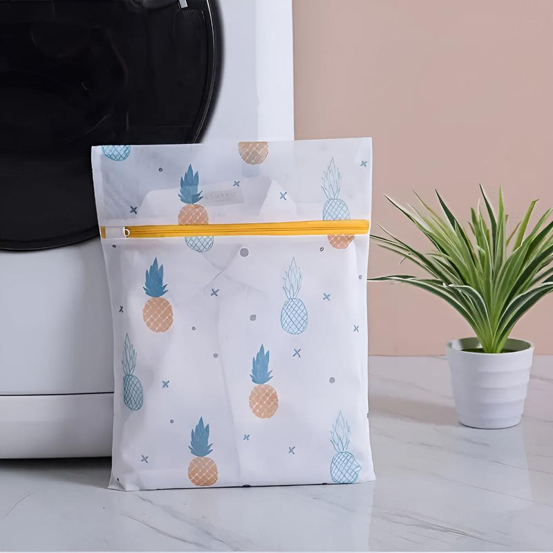 Printed Mesh Laundry Bag Set