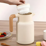 Classic Wooden Handle Thermal Carafe