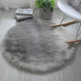 Round Cloud Soft Plush Rug