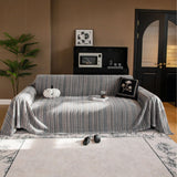 Regal Stripes Chenille Sofa Cover