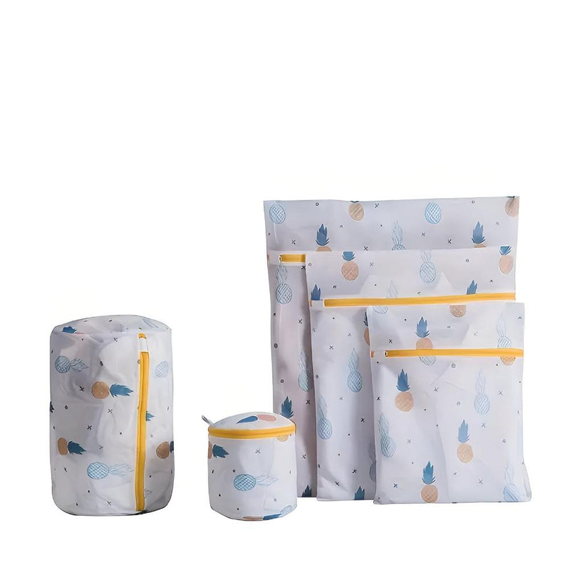 Printed Mesh Laundry Bag Set