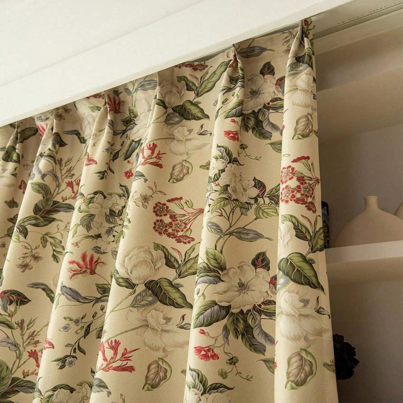 Floral Tranquility Drapes