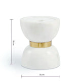 Colette Hourglass Candle Holder