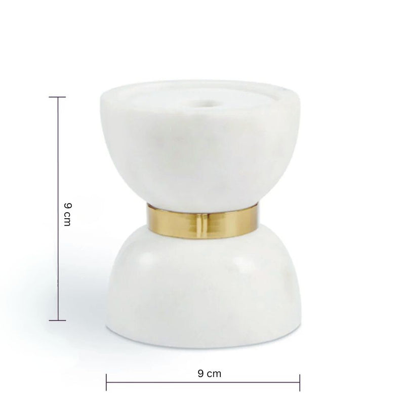 Colette Hourglass Candle Holder