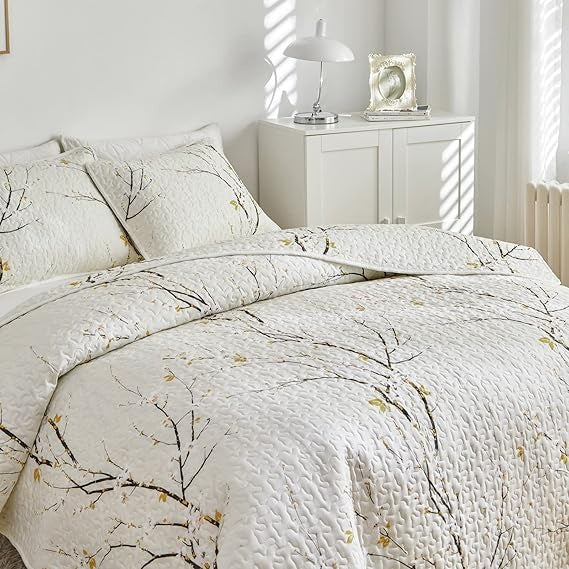 Tranquil Tree Coverlet - 2pcs Set