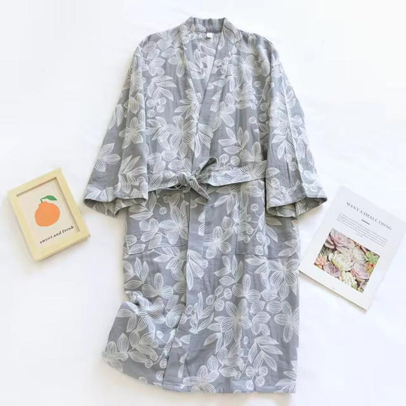 Floral Breeze Kimono Robe