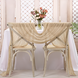 Cheesecloth Flowy Table Runner | 10 Pcs Set