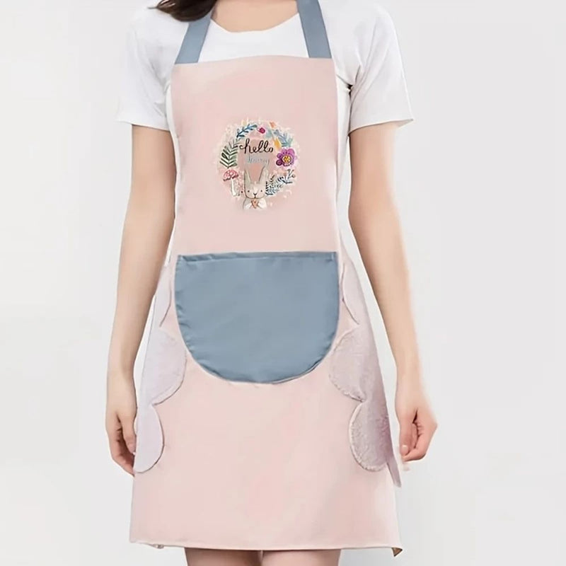 Hello Spring Waterproof Apron