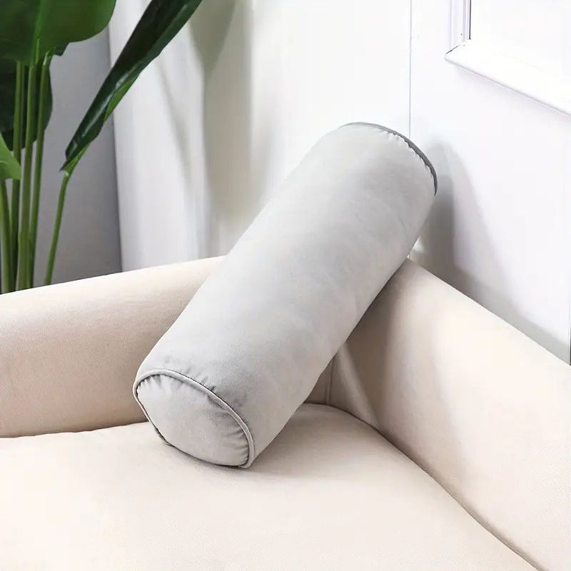 Plush Velvet Bolster Cushion