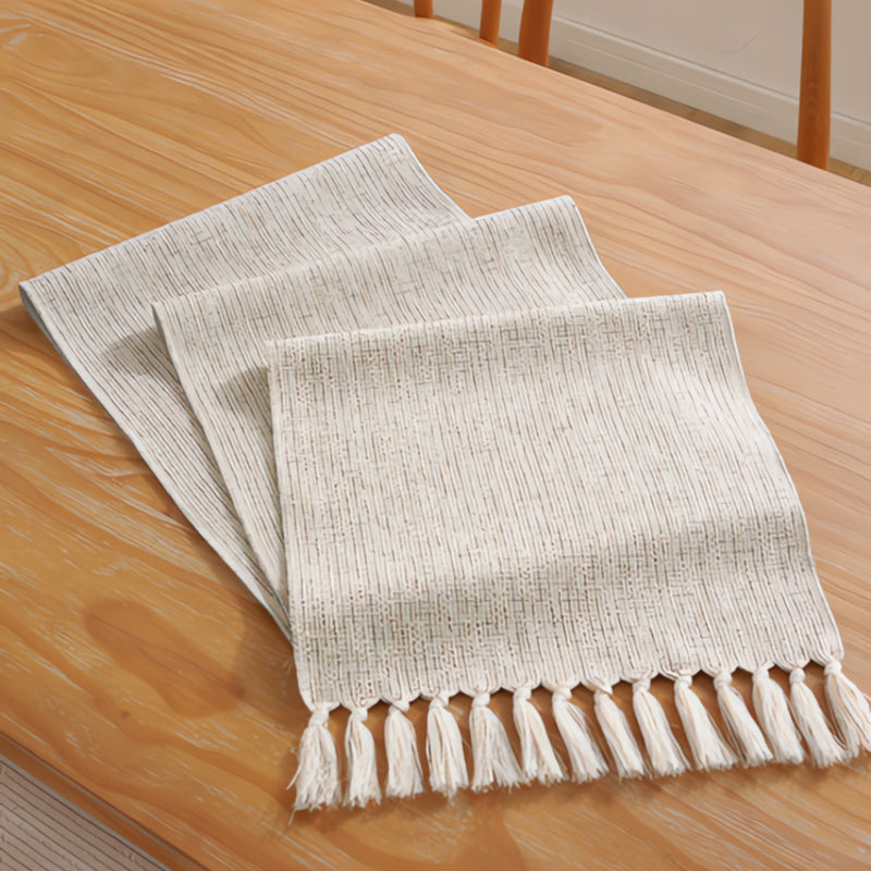 Boho Woven Dining Table Runner