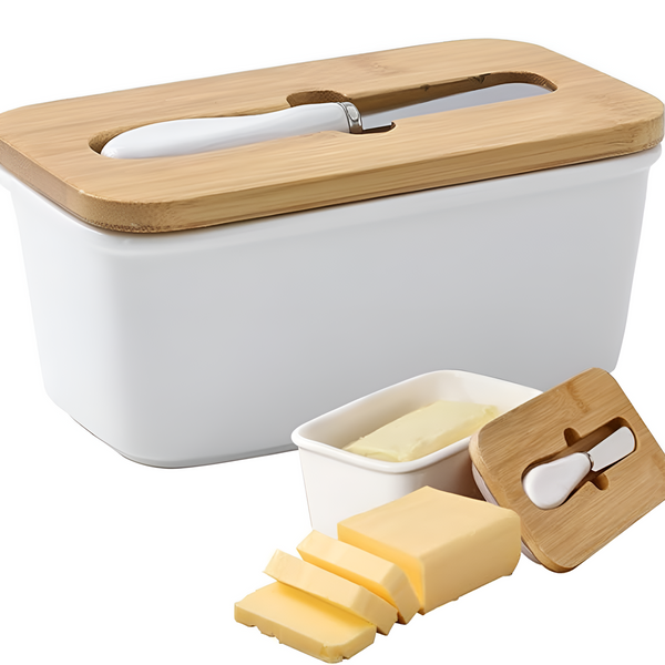 Sleek Butter Cutter Container