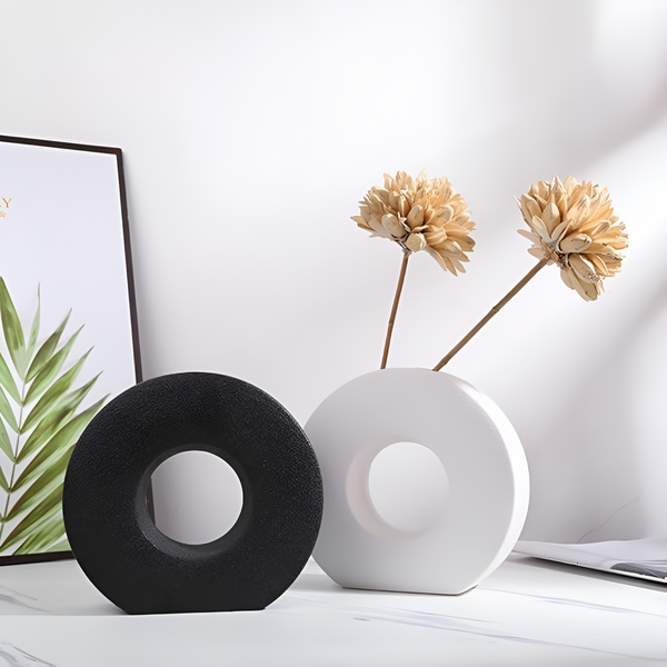 Nordic Minimalist Style Ceramic Vase