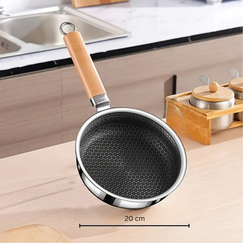 Nature Grip Stainless Steel Pan