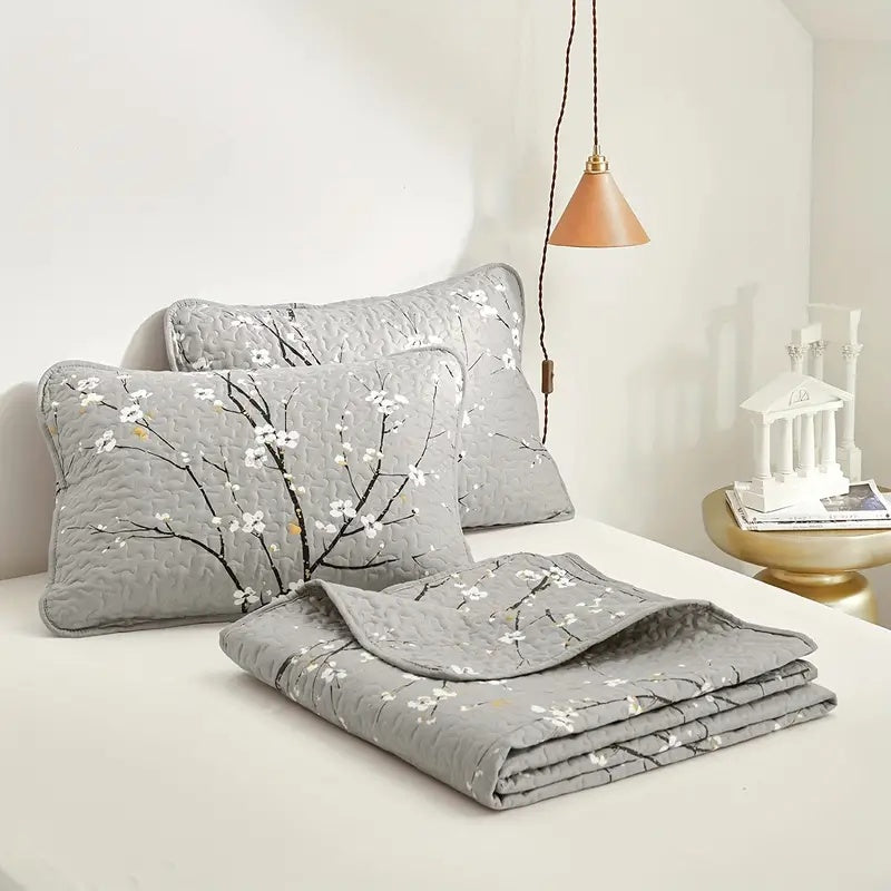 Tranquil Tree Coverlet - 2pcs Set