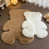 Fluffy Charm Teddy Bear Rug