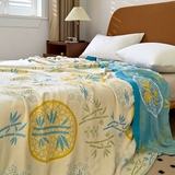 Bamboo Flower Soft Cooling Blanket