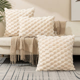 Plush Marshmallow Cushion Cover