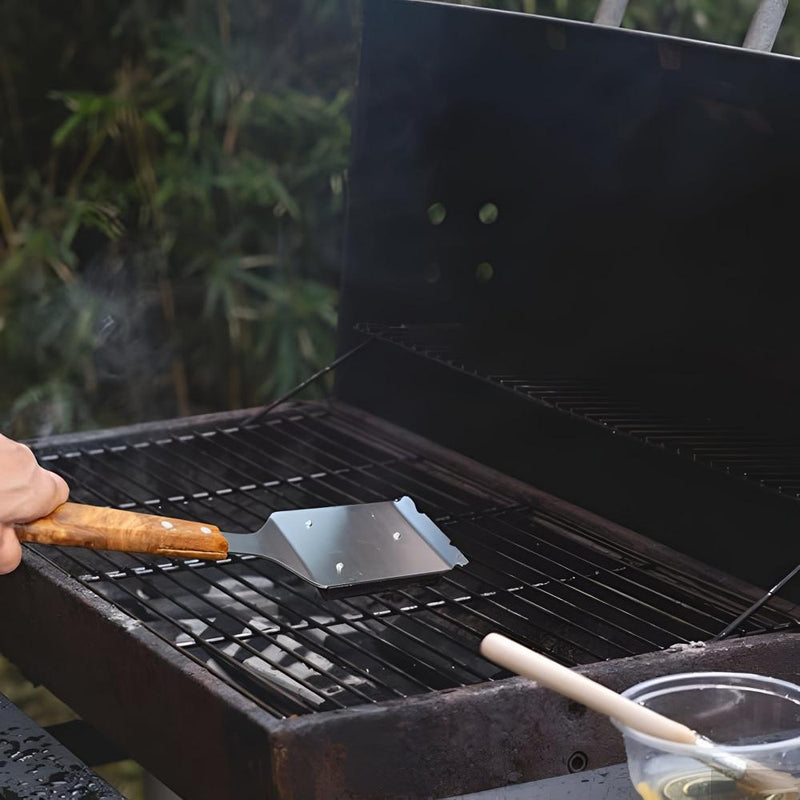 Stainless Grill Brush and Scraper