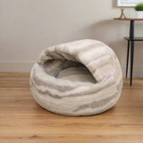 Lavish Marble Striped Pet Bed