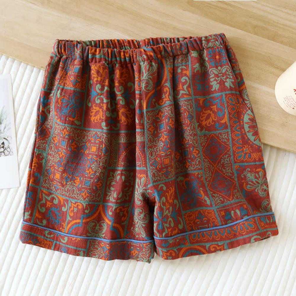 Retro Chic Summer Shorts Casa & Beyond