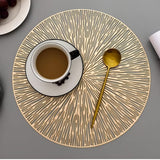 Firework Metallic Table Mat