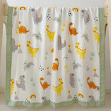 Dino Bamboo Fiber Children's Blanket