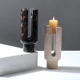 Eclipse Marble Candle Holder