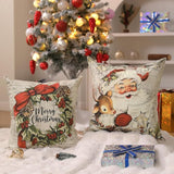 Santa's Charm Farmhouse Cushion