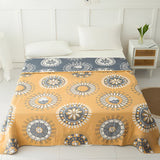 Blossom Radiance Circle Cotton Blanket