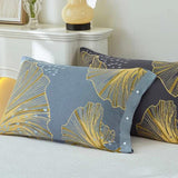 Golden Flora Pure Cotton Pillowcases | Twin Pack