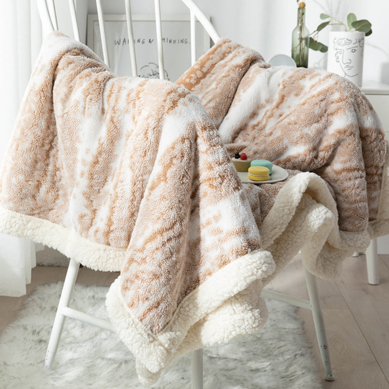 Seraphina Velvet Sherpa Blanket