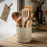 Bloom Craft Ceramic Utensil Holder