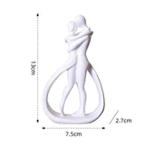 Embrace Resin Couple Sculpture