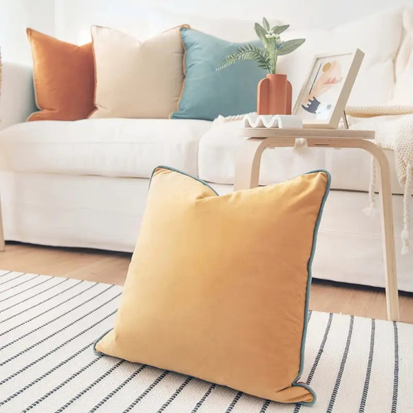 Ember Soft Two-Tone Cushion Covers