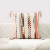 Double-Sided Boho Stripe Cushion Covers