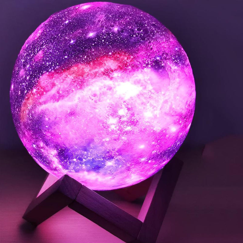 3D Colourful Moon Lamp