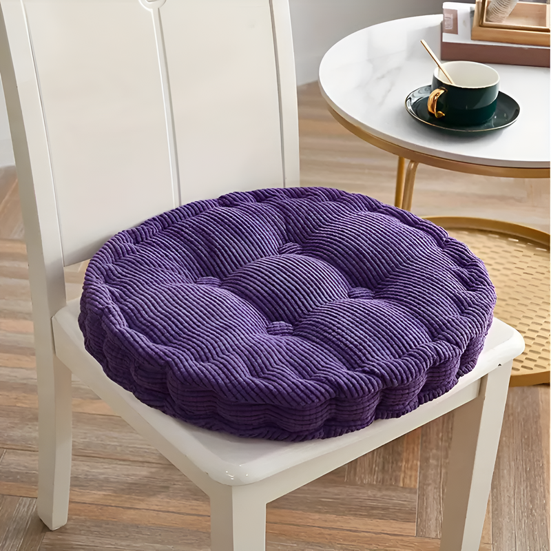 Stackable Corduroy Chair Cushions