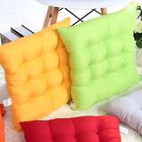 Vibrant Button-Tufted Padded Cushions