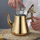 Stainless Steel Kettle with Built-in Filter