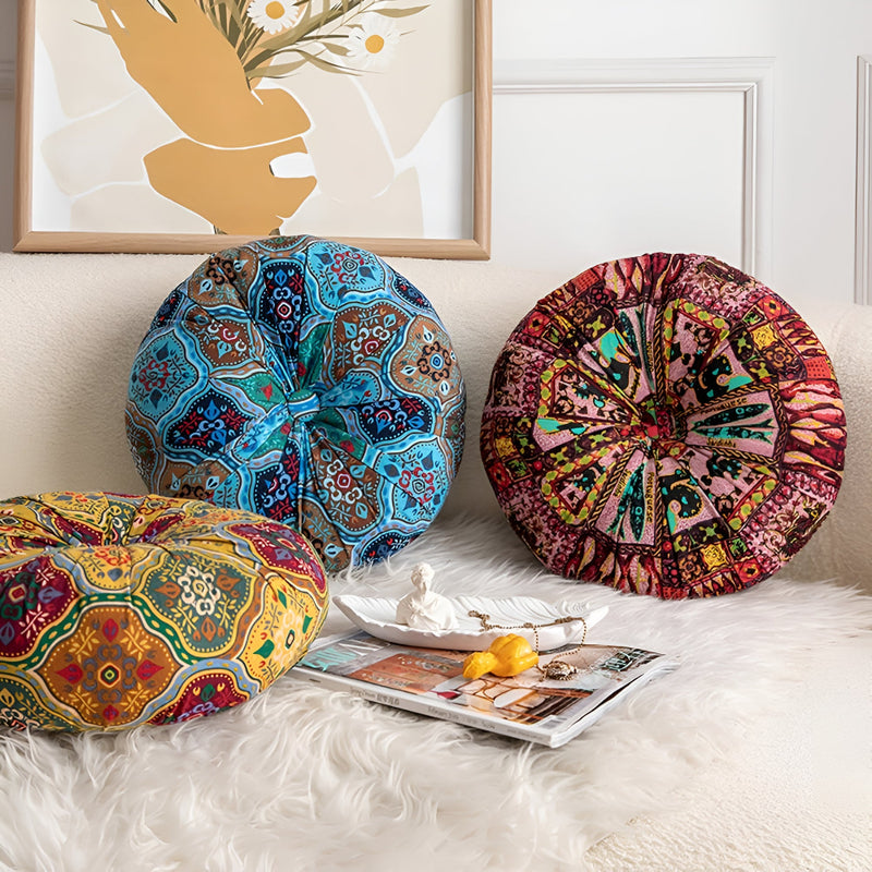 Boho Round Seat Cushion