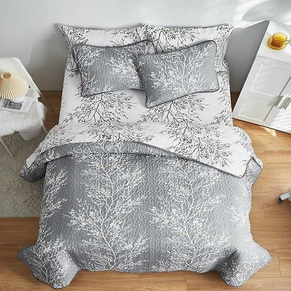 Tranquil Tree Coverlet - 2pcs Set