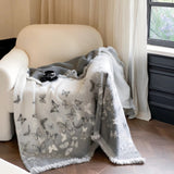 Oriental-Inspired Mink Blanket