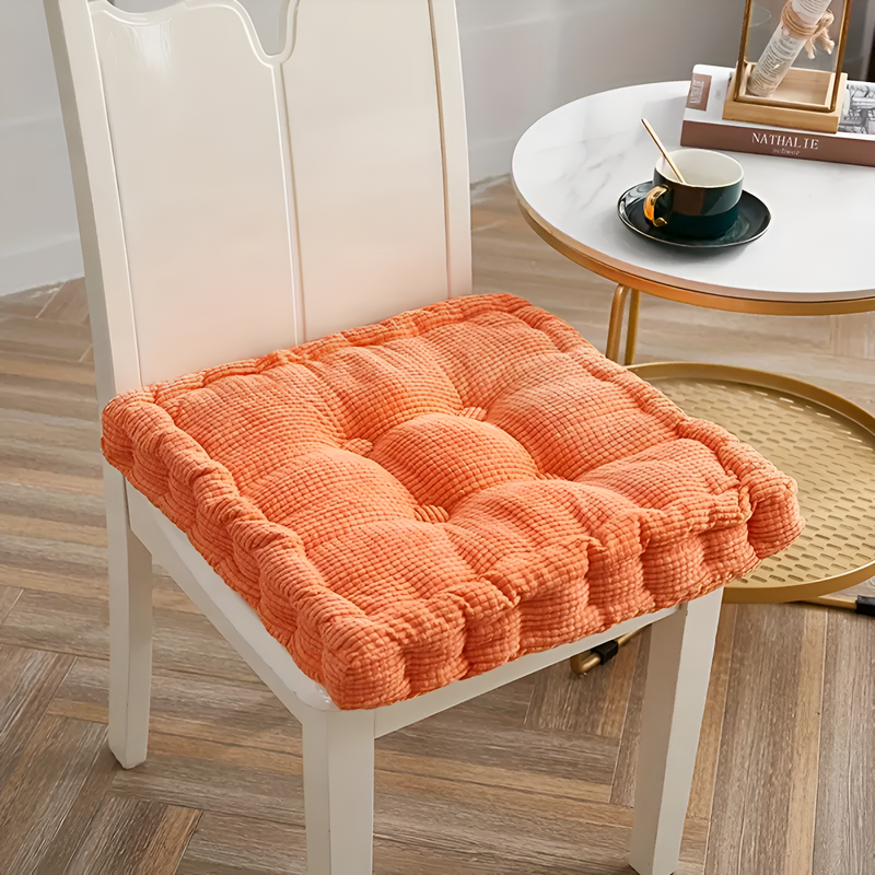 Stackable Corduroy Chair Cushions