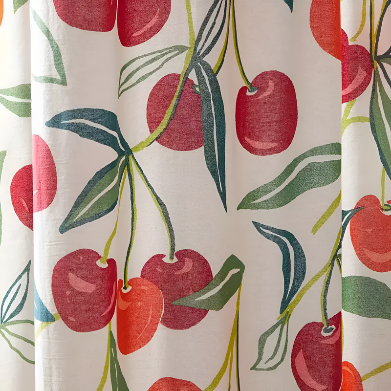 Sweet Cherry Delight Shower Curtain