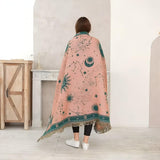 Sun Moon Stars Celestial Blanket